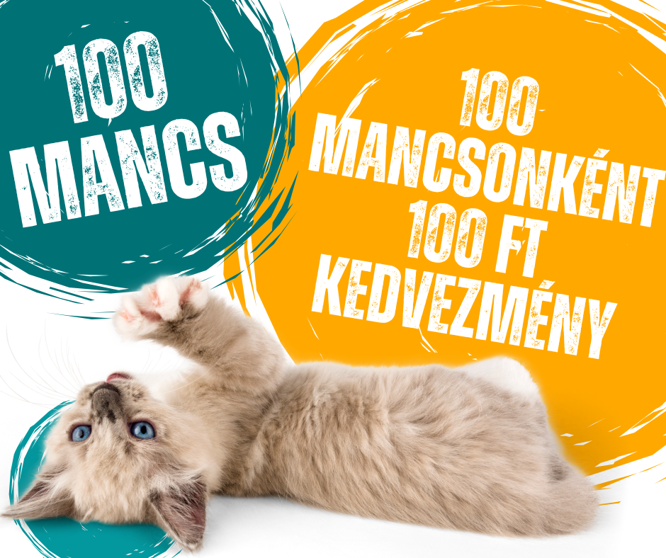 PawClub 100 mancs 100 Ft kedvezmeny