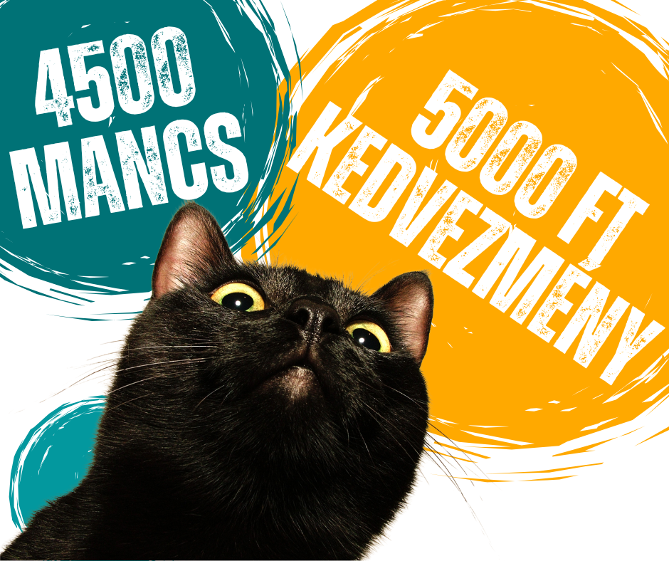 PawClub 4500 mancs 5000 Ft kedvezmeny