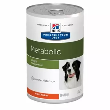 Hills Prescription Diet  Canine Metabolic 370 g - elhízott és túlsúlyos kutyák étrendi kezelése,