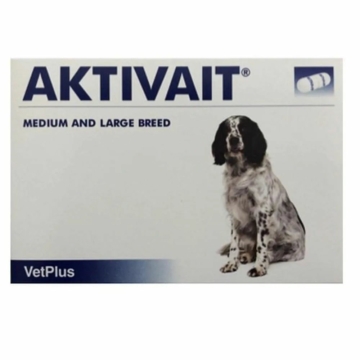 Aktivait Medium/Large Breed tabletta 60x – táplálékkiegészítő kutyáknak