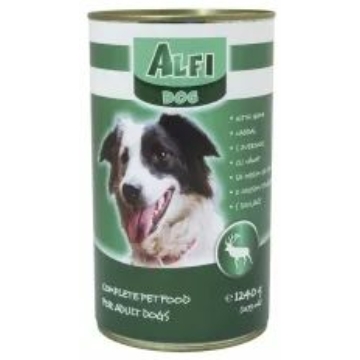 Alfi Dog Konzerv Vad 1240g – konzerves kutyaeledel