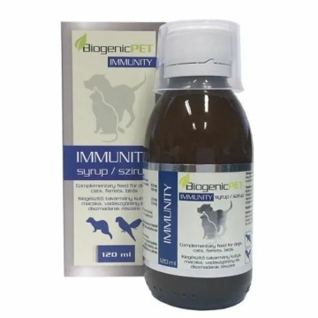 Biogenicpet Immunity 120 ml – táplálékkiegészítő kutyáknak