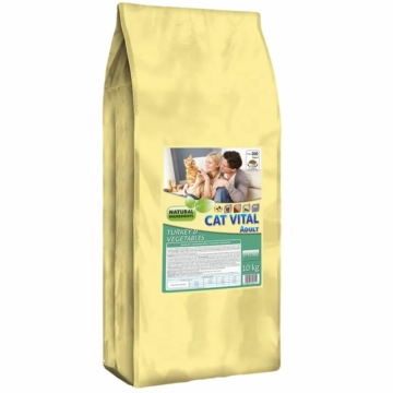 Cat Vital Adult Turkey & Vegetables 10kg – száraz macskatáp