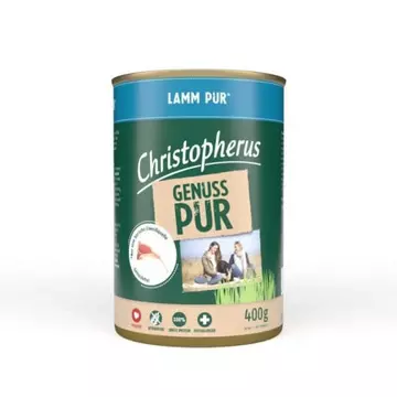 Christopherus Dog konzerv pure bárány 400g