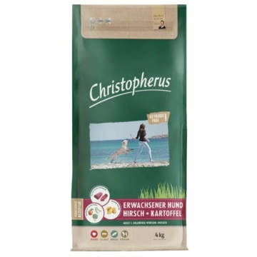 Christopherus Dog Adult Grainfree Szarvas és burgonya Large 4kg – száraz kutyatáp