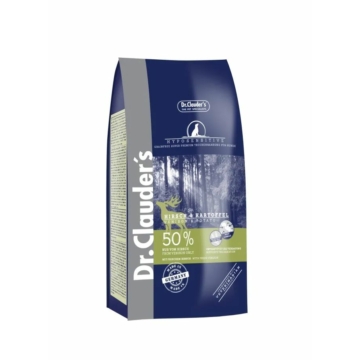 Dr.Clauders Adult Hyposensitive Szarvas&Burgonya 350g – száraz kutyatáp