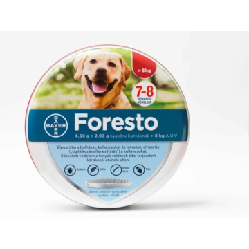 Foresto bolhanyakörv nagytestű kutya 8 kg felett