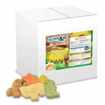 Happy&Fit Natural Állatfigurás Keksz 10kg – jutalomfalat kutyáknak