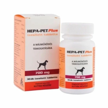 Hepa-Pet Plus 700 mg tabletta 30x – táplálékkiegészítő kutyáknak