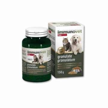 Immunovet Pets granulátum 150 g – táplálékkiegészítő kutyáknak