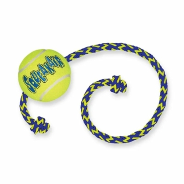 Kong Játék Squeakair Tennis Ball Tenisz Labda Kötéllel – kutyajáték