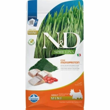 N&D Spirulina Dog hering adult mini 2kg – száraz kutyatáp