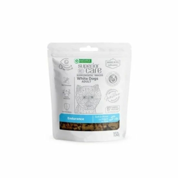 Natures Protection SC White Dog GF Adult Endurance Insects&rice snack 150g – jutalomfalat kutyáknak