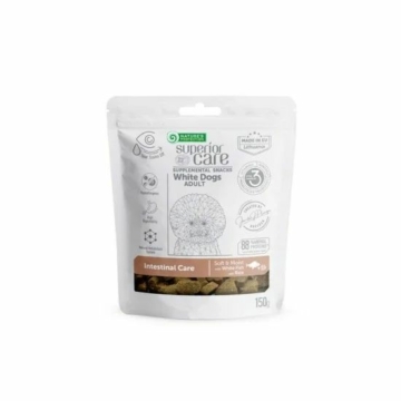 Natures Protection SC White Dog GF Adult Intestinal Care White fish&rice Snack 150g – jutalomfalat kutyáknak