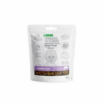 Natures Protection SC White Dog GF Junior Healthy growth&developm. Insects Snack 150g – jutalomfalat kutyáknak