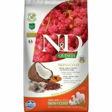 N&D Dog Quinoa Skin&coat hering 2,5kg – száraz kutyatáp