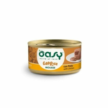 Oasy Cat Konzerv Caprice Mousse Chicken - csirkehús 85g – konzerves macskaeledel