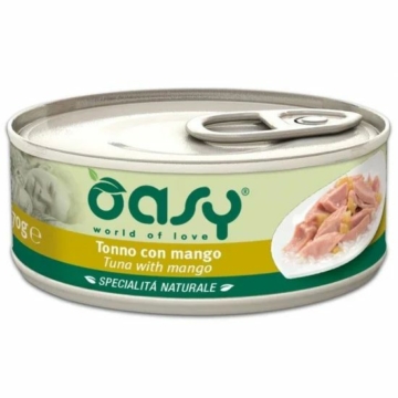Oasy Cat Konzerv Natural Tuna & Mango 70g – konzerves macskaeledel