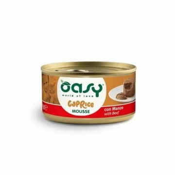 Oasy Cat Konzerv Caprice Mousse Beef - marhahús 85g – konzerves macskaeledel