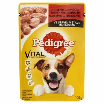 Pedigree Alutasakos Marha 100gr – konzerves kutyaeledel