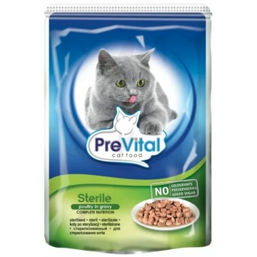 PreVital Alutasak Macska Steril 100gr – konzerves macskaeledel