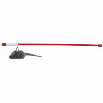 Trixie Játék Macska Pálca Egérrel 47cm – kutyajáték