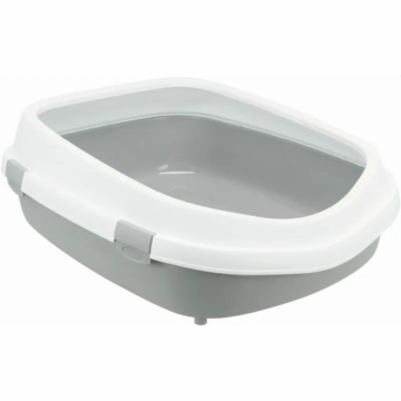 Trixie Macska WC Primo XXL Peremes 56x25x71cm Szürke/Fehér – macskaalom