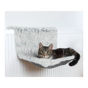 Trixie Fekhely Macskának Radiátorra, Plüss 45 × 26 × 31 cm, Fehér/Fekete