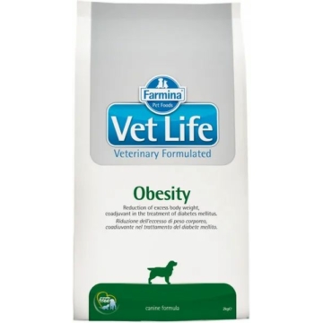 Vet Life Natural Diet Dog Obesity 12kg – száraz kutyatáp