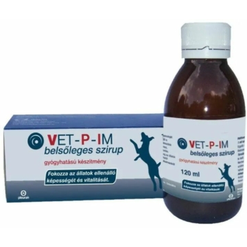Vet-P-Im szirup 120 ml – táplálékkiegészítő kutyáknak