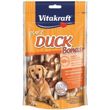 Vitakraft Duck Bonas Bones Kutya Jutalomfalat Kacsahússal 80g – jutalomfalat kutyáknak