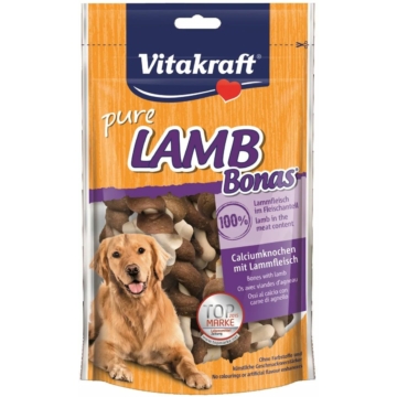 Vitakraft Lamb Bonas Kutya Jutalomfalat Bones 80g – jutalomfalat kutyáknak