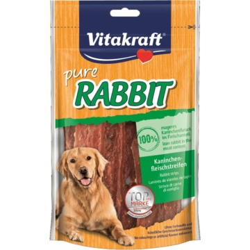 Vitakraft Rabbit Slices Kutya Jutalomfalat Nyúlhús Szeletek 80g – jutalomfalat kutyáknak
