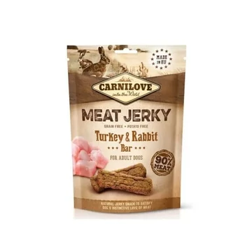 Carnilove Jerky Snack Turkey&Rabbit Bar – pulyka&nyúl 100g