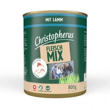 Christopherus Dog konzerv meat mix bárány 800g