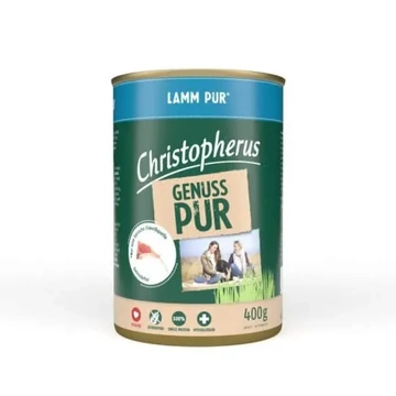 Christopherus Dog konzerv pure bárány 400g