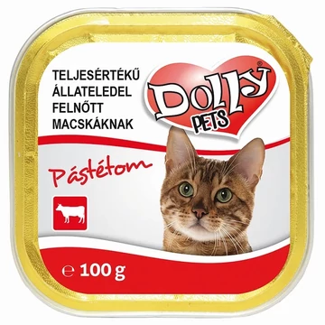 Dolly Cat Alutálka Marhás 100gr