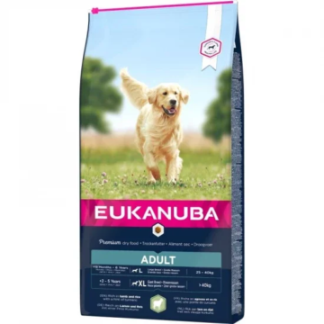 Eukanuba Adult Lamb & Rice Large kutyatáp 2,5kg