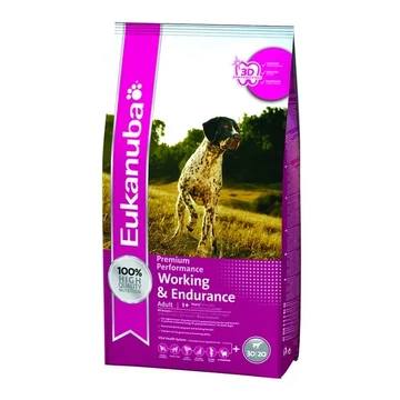 Eukanuba Working &amp; Endurance All Breeds kutyatáp 15kg