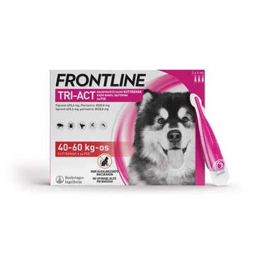 Frontline Tri-Act kutya XL 40-60 kg 3x