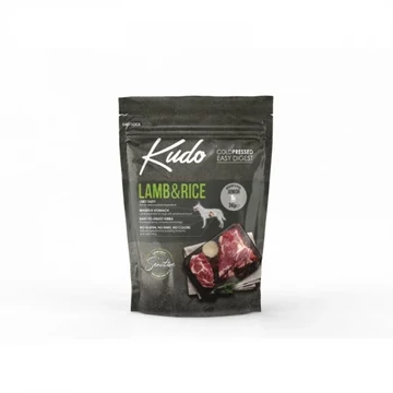 Kudo Low Grain Junior Lamb/Rice Medium/Maxi száraz kutyatáp bárány, rizs 3kg