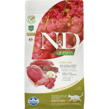 N&amp;D Cat Quinoa Urinary kacsa 1,5kg