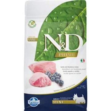 N&D Dog Prime bárány&áfonya adult mini 800g