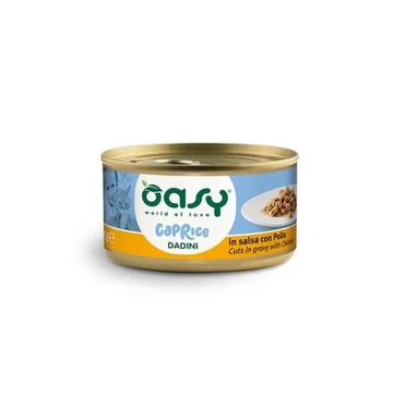 Oasy Cat Konzerv Caprice Dadini Chicken - csirkehús 85g