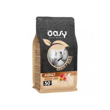 Oasy Dog GF Adult Medium/Large Lamb 2,5kg