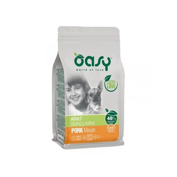 Oasy Dog OAP Adult Small/Mini Pork 800g