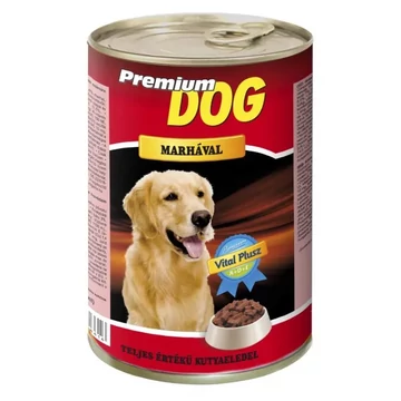 Prémium Dog Konzerv Marhás 1240g