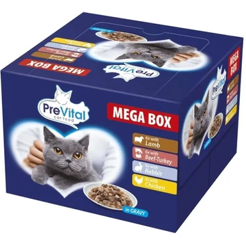 Prevital alutasakos macskaeldel mega box 24x100gr