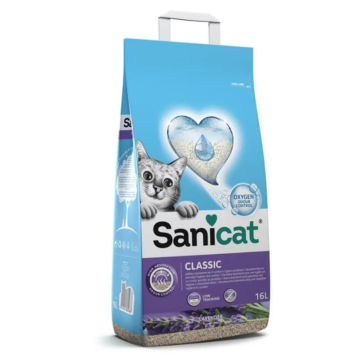 Sanicat macskaalom Classic levendula szepiolit 20l