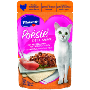 Vitakraft Poésie Delice Macska Alutasak Pulyka 85g